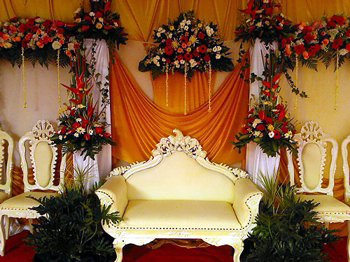 dekorasi pelaminan pengantin